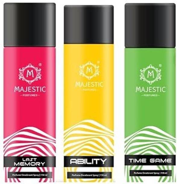 valenzers Majestic Last Memory - Ability - Time Game Deodorant Spray - For Men & Women