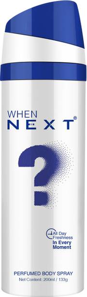 NEXT WHEN? Perfumed Body Spray Deodorant Spray  -  For Men & Women