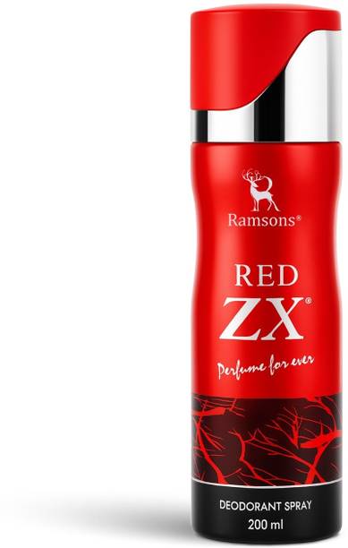 RAMSONS RED ZX Perfume for Ever Deodorant Spray  -  For Men & Women