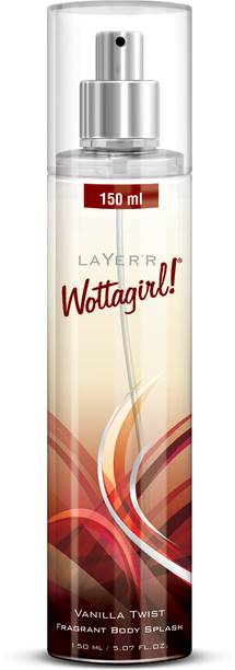 LAYER'R Wottagirl Vanilla Twist Long Lasting Fragrance Body Spray  -  For Women