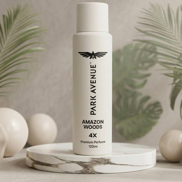 PARK AVENUE Amazon Woods 120ml Premium Daily Essential Perfume Deodorant Spray  -  For Men