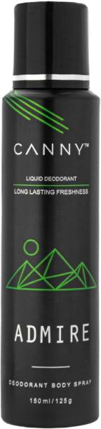CANNY Admire Liquid Deodorant Long Lasting Freshness Body Spray  -  For Men & Women