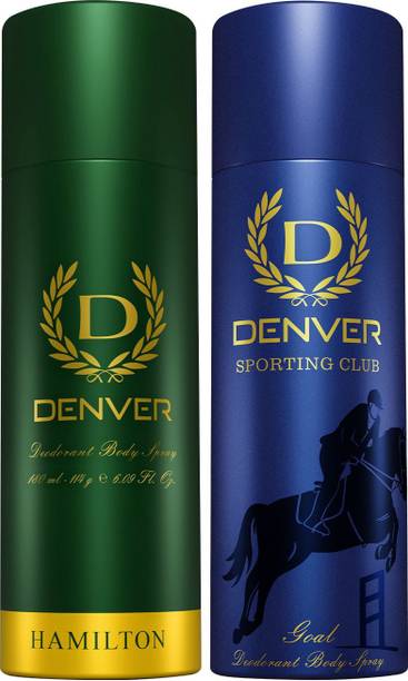 DENVER Hamilton and Goal Body Spray  -  For Men