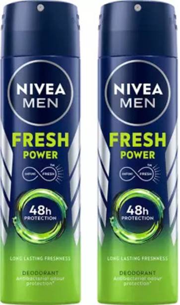 NIVEA Fresh Power Deodorant Spray Body Spray  -  For Men