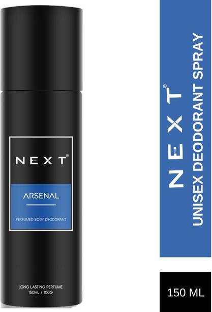 NEXT New Edition Arsenal Perfume Deodorant Spray  -  For Men & Women