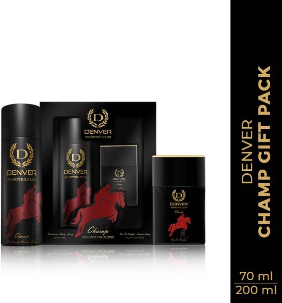 डेनवर Sporting Club Champ Gift Set Perfume  -  270 ml