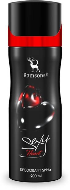 RAMSONS Sexy Heart Deodorant Spray  -  For Men