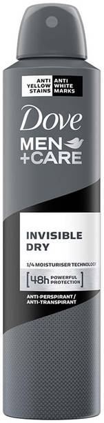 DOVE Men+Care Invisible Dry Spray Antiperspirant Deodorant Spray  -  For Men
