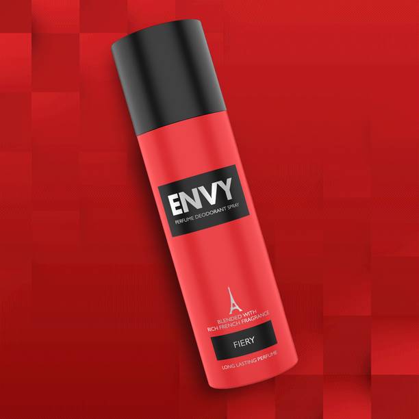 Envy Fiery Long-Lasting Perfume Deodorant Spray  -  For Men