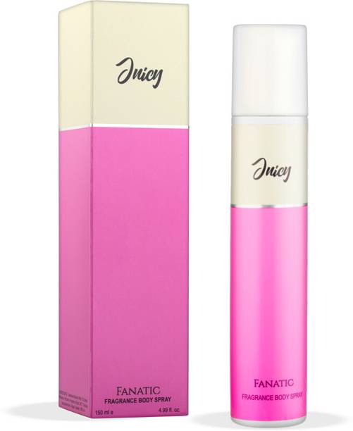 FANATIC Juicy Fragrance Mist Spray Floral Fruity Scent Long Lasting Perfume Travel Size Body Mist  -  For Women