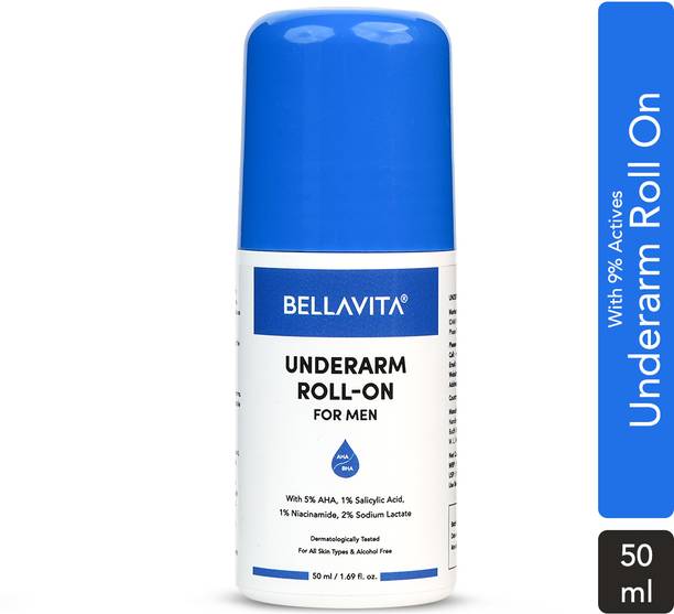 बेला वीटा ऑर्गेनिक White Deodorant for Long Lasting Freshness & Skin Whitening and Lightening  -  पुरुषों और महिलाओं के लिए