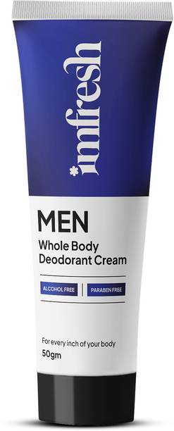 imfresh Men Long-Lasting Body Fragrance that Control Odour & Helps Reduce Pigmentation Deodorant Cream  -  For Men