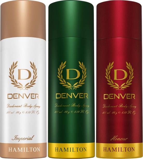 DENVER Hamilton Imperial & Honour Deodorant Spray  -  For Men