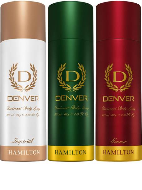 DENVER Hamilton Imperial & Honour Deodorant Spray  -  For Men