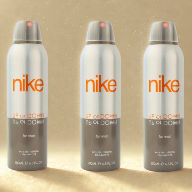 नाइक Up Or Down (3 x 200ml) डिओडोरेंट स्प्रे  -  पुरुषों के लिए