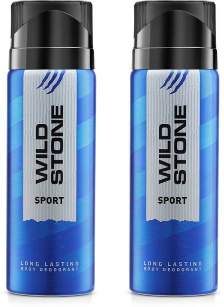 Wild Stone Sport Long Lasting Deodorant for Men | Best For GYM | Perfect Active Lifestyle Body Spray  -  For Men