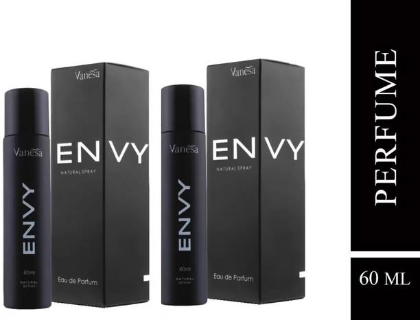 VANESA Combo Perfume For Men 60ML + 60ML Eau de Parfum - 120 ml Deodorant Spray  -  For Men & Women