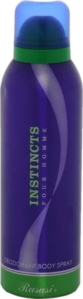 RASASI Instincts Deodorant Spray  -  For Men
