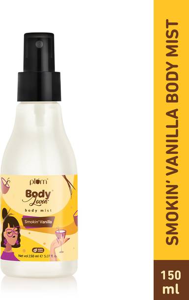 Plum BodyLovin' Smokin' Vanilla | Long Lasting Spicy Vanilla Scent | Perfume Spray | Body Mist  -  For Men & Women