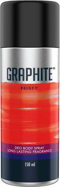 GRAPHITE FEISTY Long Lasting Deodorant Spray  -  For Men