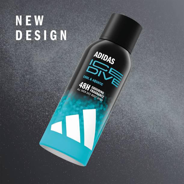 ADIDAS Ice Dive Cool & Aquatic 48H All Over Deodorant Spray  -  For Men