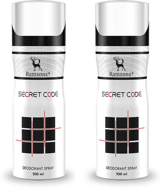 RAMSONS SecretCode Deodorant Spray  -  For Men & Women