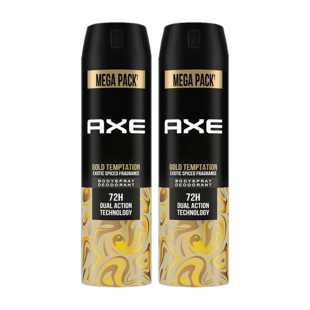 AXE Gold-Temptation Body Spray  -  For Men