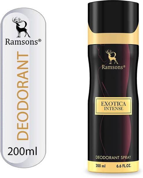 RAMSONS Exotica Intense. Deodorant Spray  -  For Men & Women