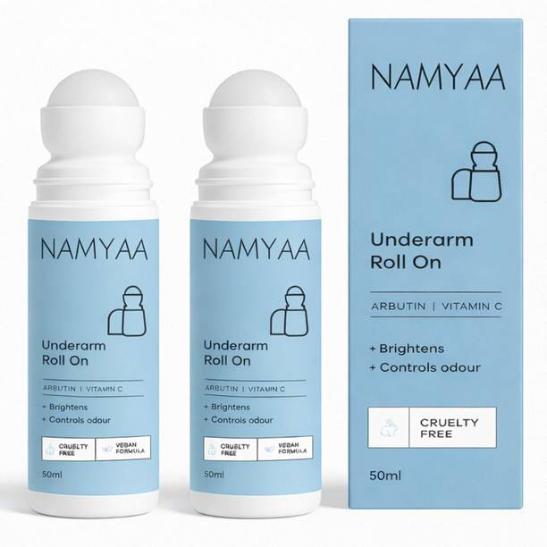 Namyaa Underarm Roll On- |Reduces Pigmentation & Odour Deodorant Roll-on  -  For Women