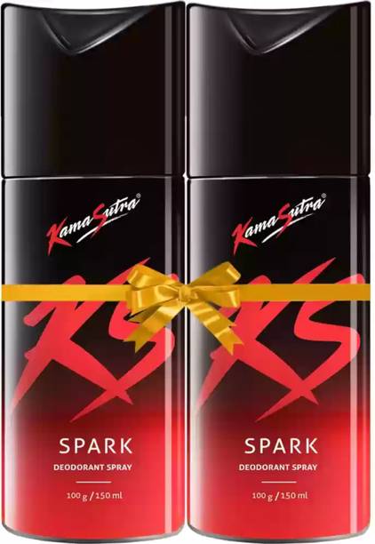 Kamasutra Spark Combo Deodorant Spray  -  For Men