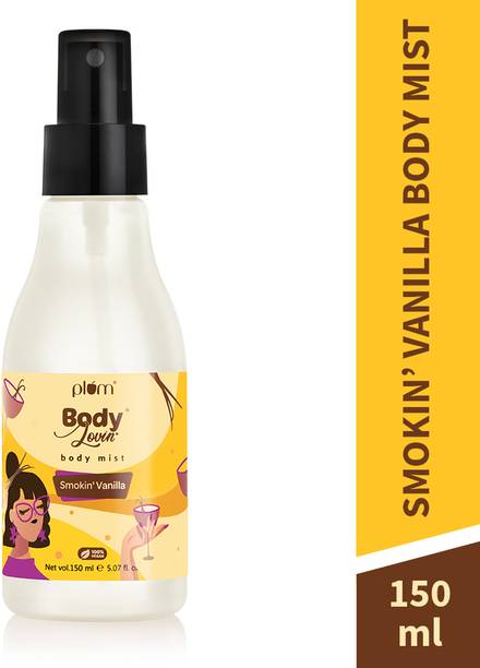 Plum BodyLovin' Smokin' Vanilla | Long Lasting Spicy Vanilla Scent | Perfume Spray | Body Mist  -  For Men & Women