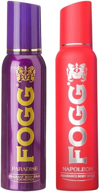 फॉग Napoleon & Paradise Deodorant With Long Lasting  -  पुरुषों और महिलाओं के लिए