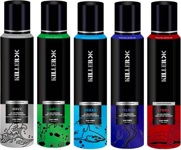 KILLER CYCLONE , WAVE , STORM , MARINE , OCEAN Deodorant Spray  -  For Men