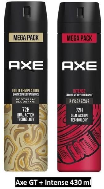 AXE Gold Temptation and Intense Deodorant Spray  -  For Men
