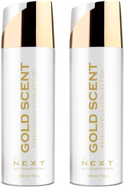 NEXT GOLD OUDH DEO PACK OF 2 Deodorant Spray  -  For Men & Women