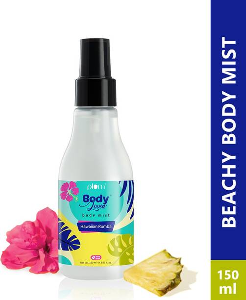 Plum BodyLovin' Hawaiian Rumba | Long lasting body spray | Refreshing & fruity Body Mist  -  For Men & Women