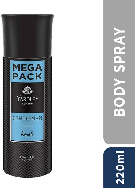 यार्डले लंडन Gentleman Royale With Wood & Dark Chocolate Body डिओडोरेंट स्प्रे  -  पुरुषों के लिए