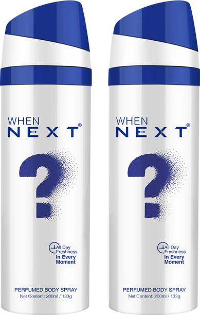 NEXT When? New Edition Combo Deodorant Perfume Body Spray  -  For Men & Women