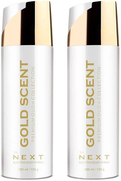 NEXT GOLD OUDH DEO PACK OF 2 Deodorant Spray  -  For Men & Women