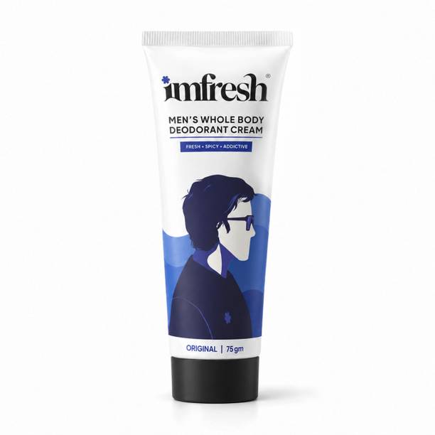 imfresh Original Whole Body, Long-lasting odour control, Deodorant Cream  -  For Men
