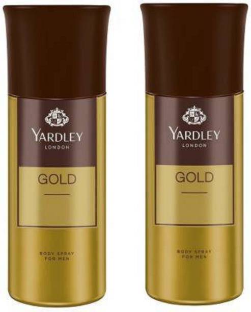 Yardley London Men Gold 150ML Each Body Spray  -  For Men