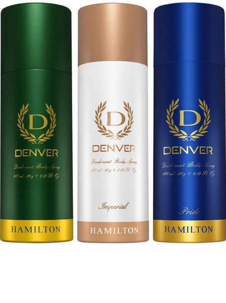 DENVER Hamilton Imperial and Pride Deodorant Spray  -  For Men