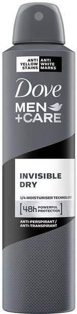 DOVE Men+Care Invisible Dry Spray Antiperspirant Deodorant Spray  -  For Men