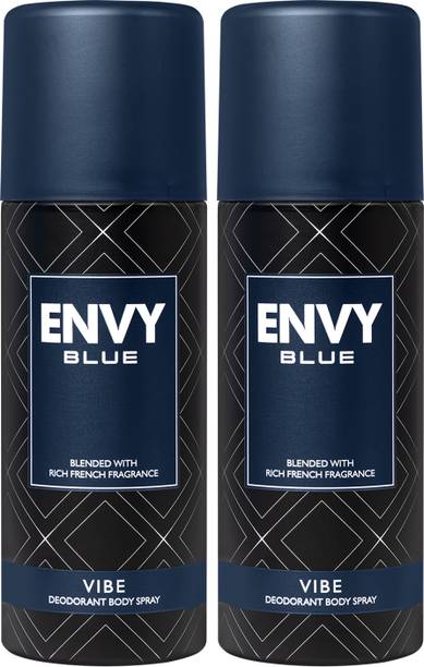 Envy Blue Vibe Deo Body Spray  -  For Men