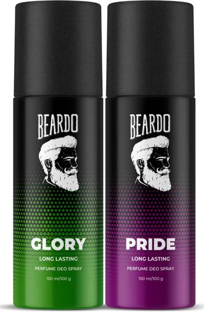 BEARDO Glory & Pride Body Spray | Long Lasting Deo Sprays Combo Deodorant Deodorant Spray - For Men