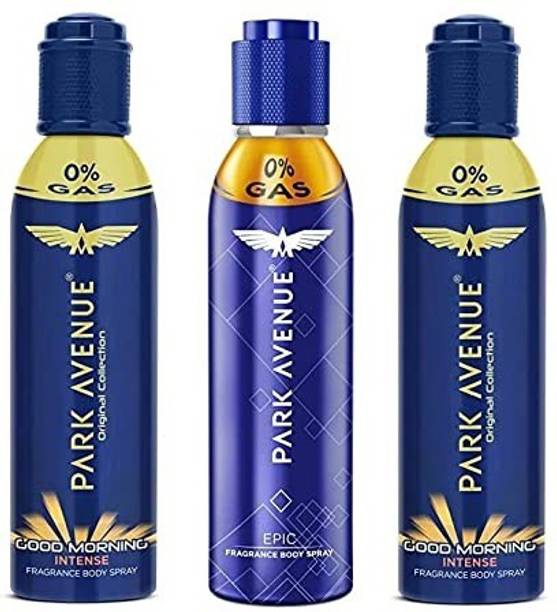 PARK AVENUE (2)Good Morning Body Spray & (1)Epic Deo Sp...