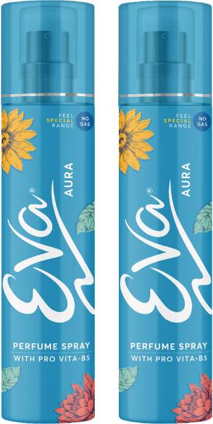 ईवा Aura no Gas Perfume Spray with longlasting floral grace & fresh citrus fragrance  -  महिलाओं के लिए