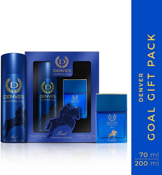 DENVER Sporting_Club Goal Gift Set Deodorant Spray  -  For Men