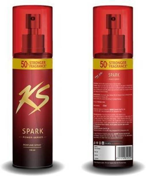 Kamasutra KS SPARK POWER SERIES 135ML PACK OF 2 Deodorant Spray  -  For Men & Women