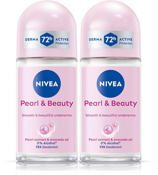 NIVEA Pearl and Beauty Deodorant Roll-on - For Women Deodorant Roll-on  -  For Women